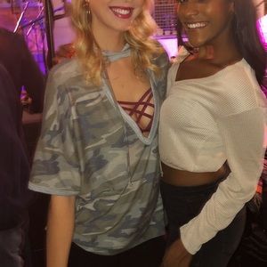 soft oversized camo shirt